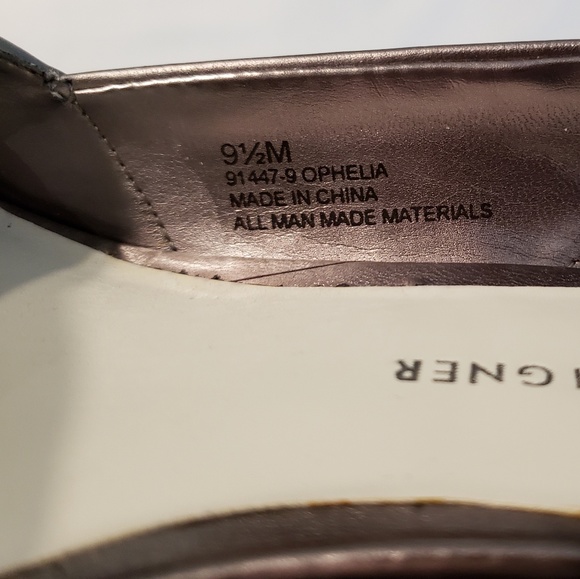 Etienne Aigner Ophelia Slingback Sandals Pewter - Picture 3 of 7